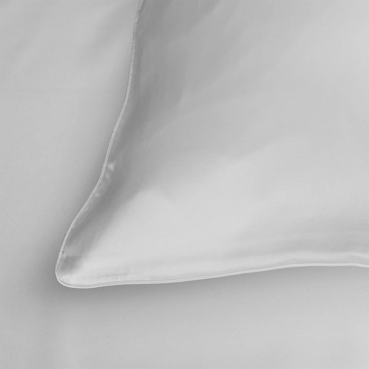 Antique Silver Mulberry Silk Pillowcases - Image 3