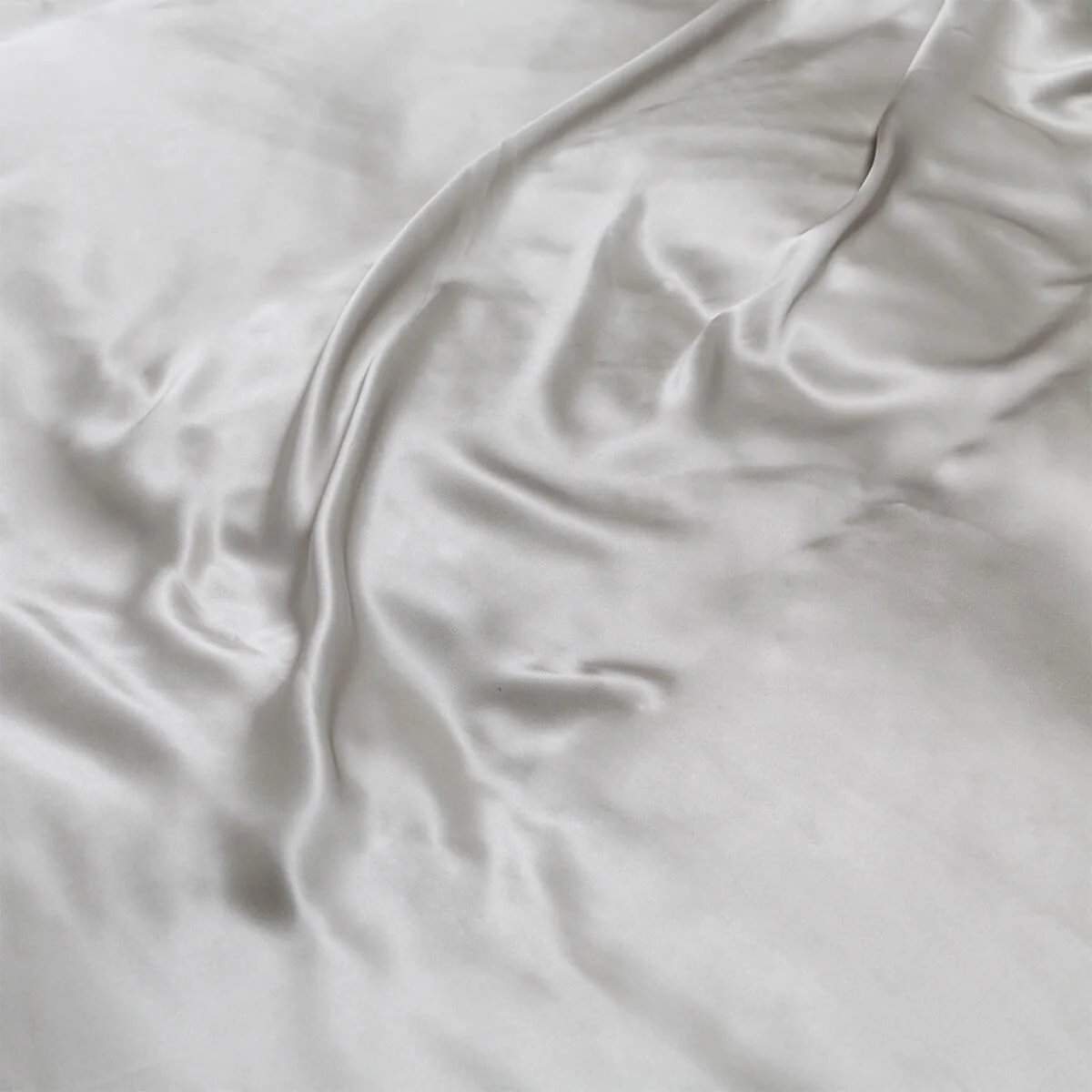 Antique Silver Mulberry Silk Pillowcases - Image 5