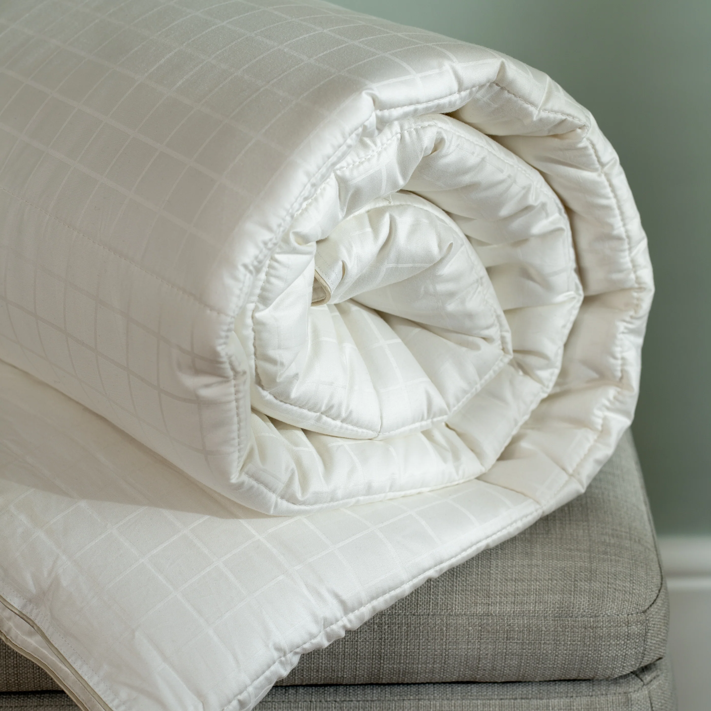 Soft as Down with Silk Duvet - Cufflink System - Image 2