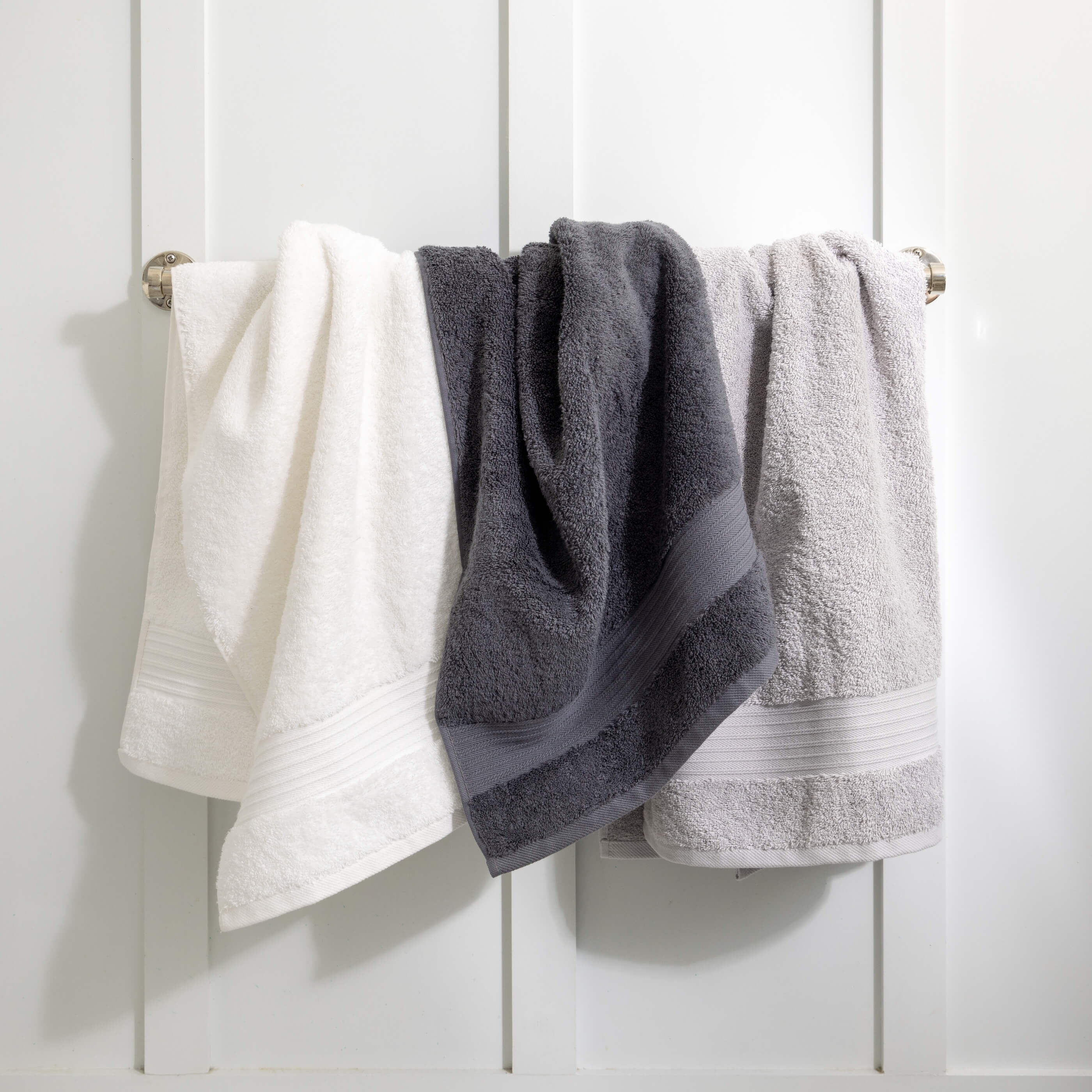 White Egyptian Cotton Bath Sheet - Image 4