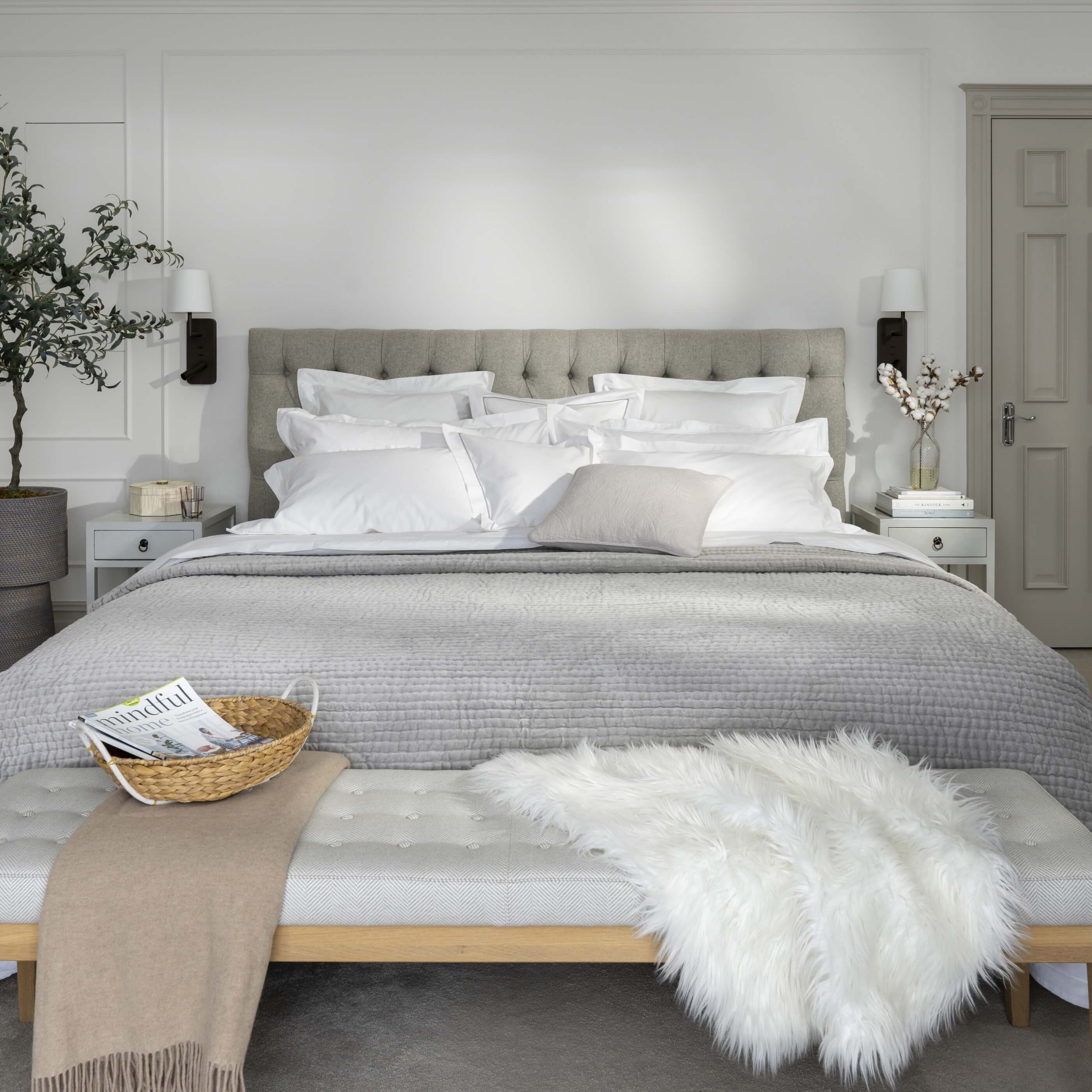 White 600 Thread Count Egyptian Cotton Pillowcases - Image 7
